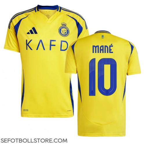 Al-Nassr Sadio Mane #10 Replika Hemmatröja 2024-25 Kortärmad